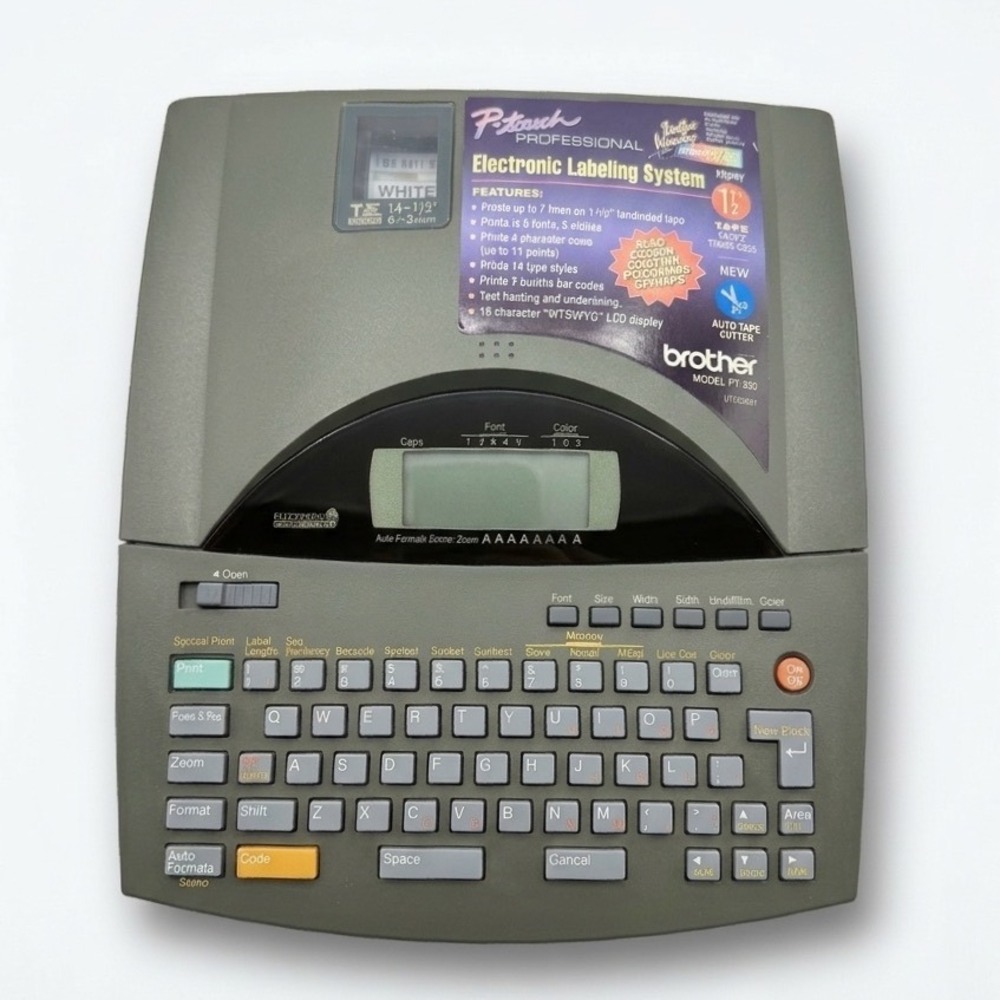Brother P-Touch PT-530 Professional Electronic Labeling System Desktop Printer